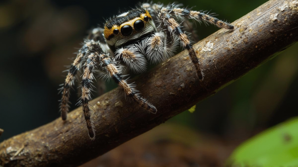 Ideal enclosure setup for a jumping spider to support healthy Jumping Spider Lifespan and safe exploration