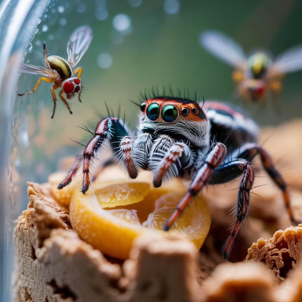Fruit Flies for Jumping Spiders: Feeding Guide Tips