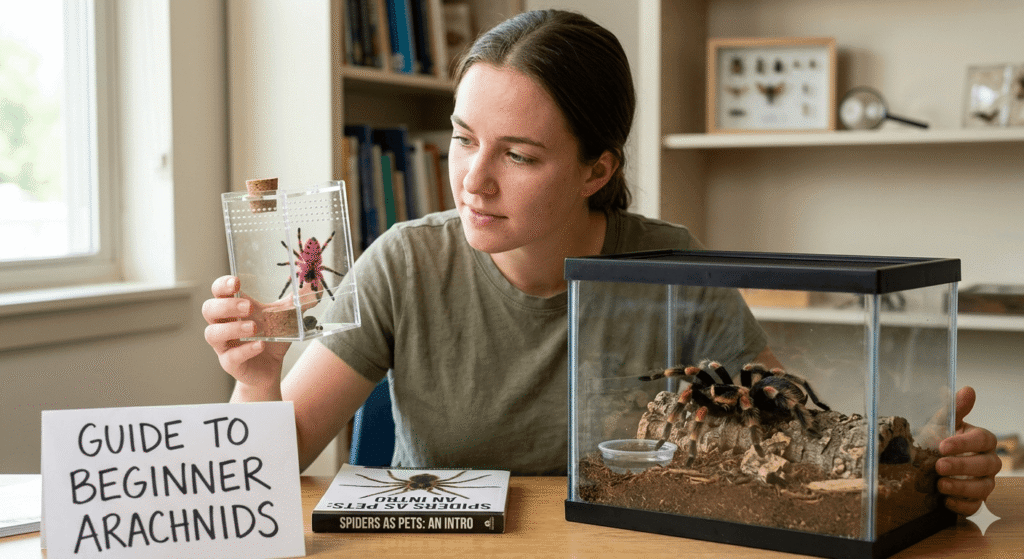 Mexican Red Knee vs Pink Jumping Spider Guide
