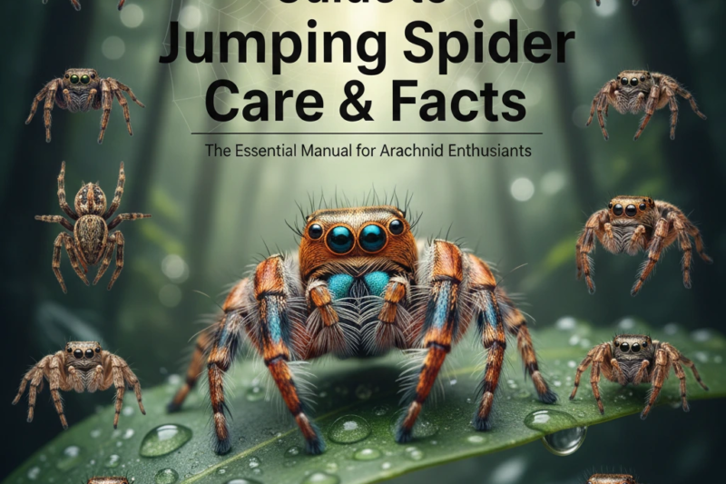 Bynethi Com Guide to Jumping Spider Care & Facts
