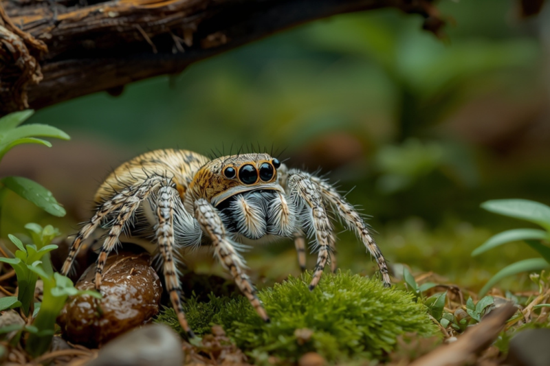 Thriving Jumping Spider
