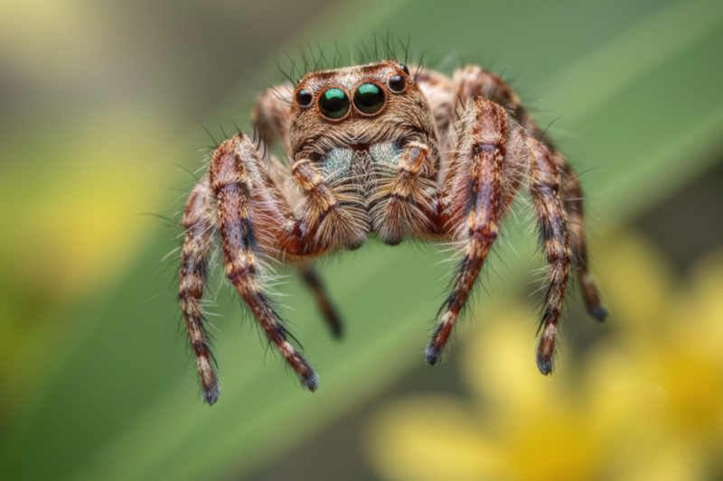 Portia Jumping Spider Facts, Care and Habitat