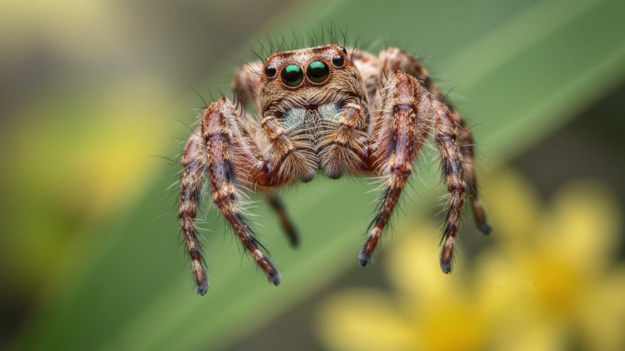 Portia Jumping Spider Facts