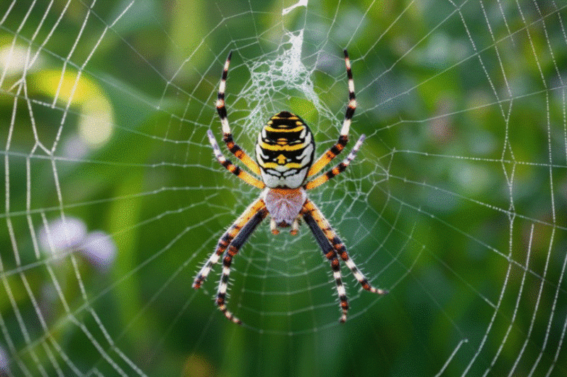 Orange and Black Spider-Identification Tips