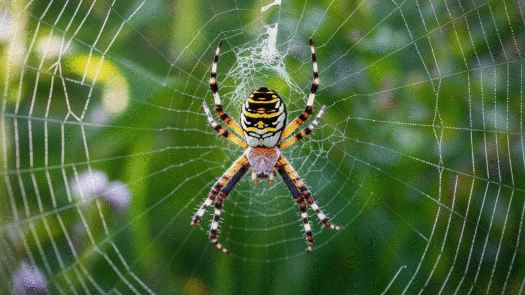 Orange and Black Spider-Identification Tips