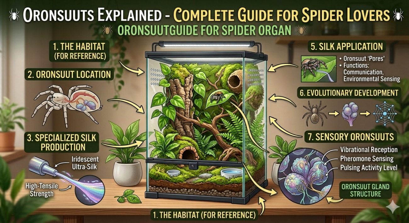 Oronsuuts Explained-Complete Guide for Spider Lovers