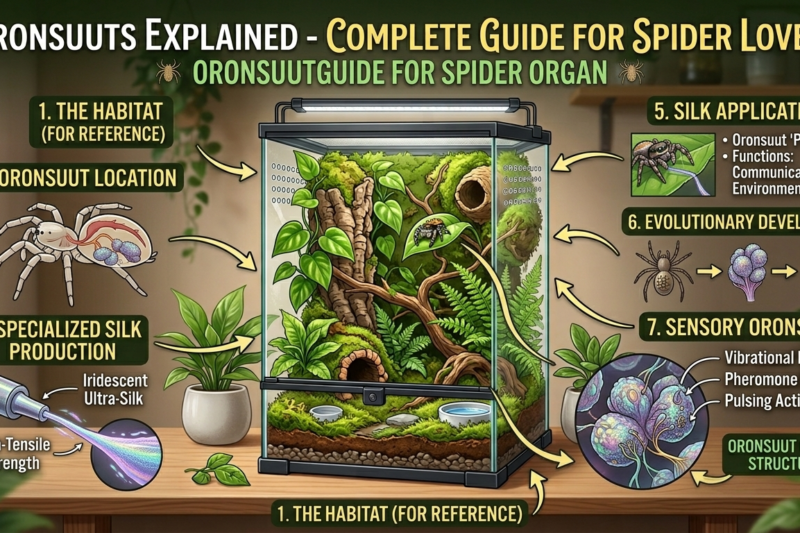 Oronsuuts Explained-Complete Guide for Spider Lovers