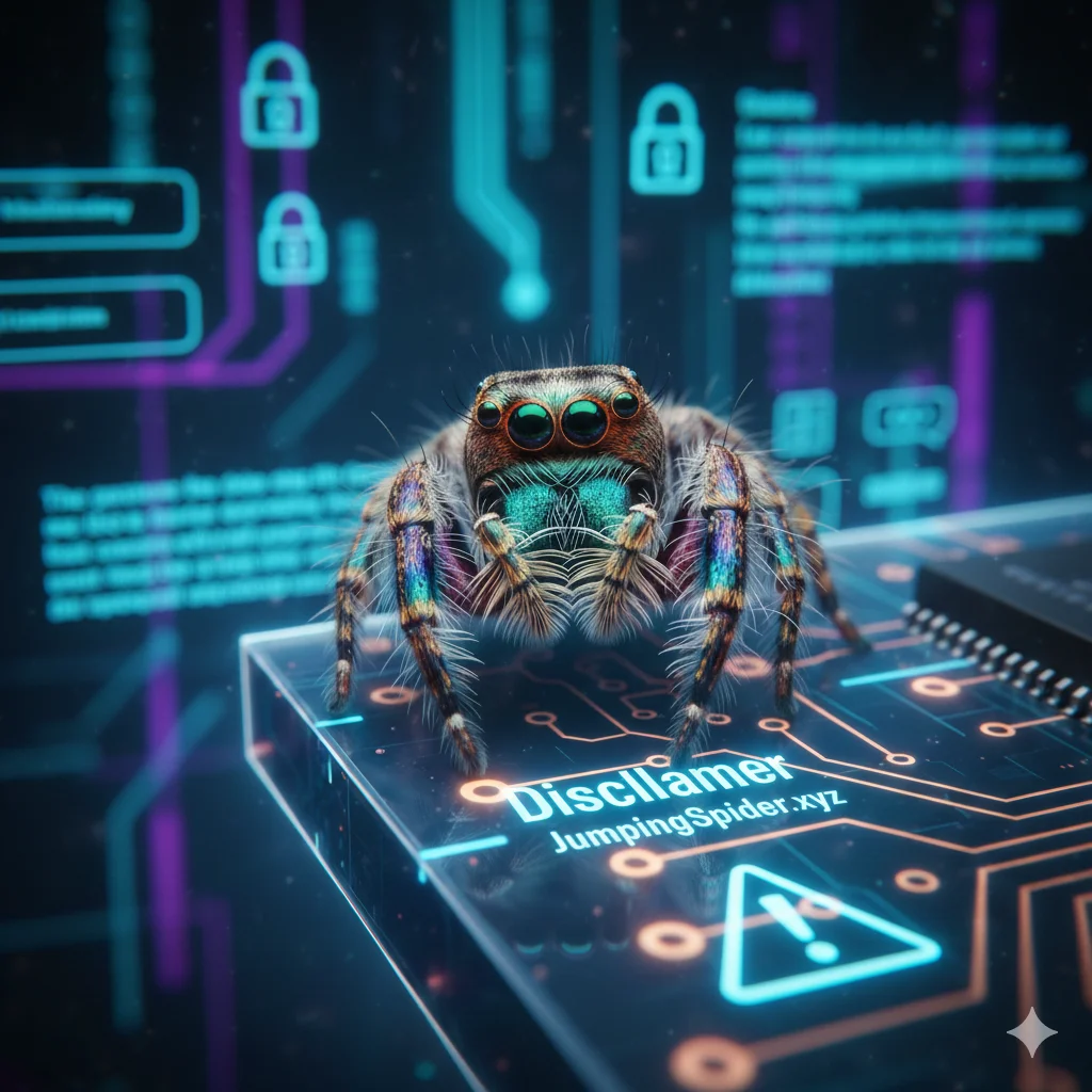 Disclaimer | JumpingSpider.xyz