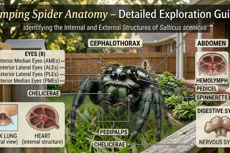 Jumping Spider Anatomy – Detailed Exploration Guide