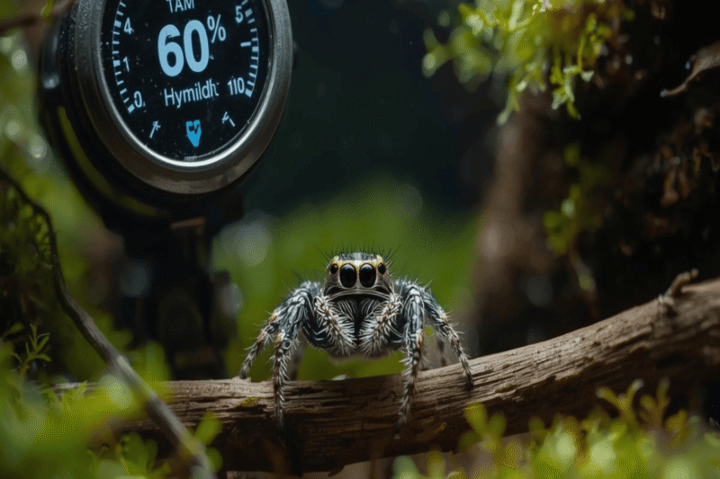 Correct Humidity Level for Jumping Spider to Prevent Fungus