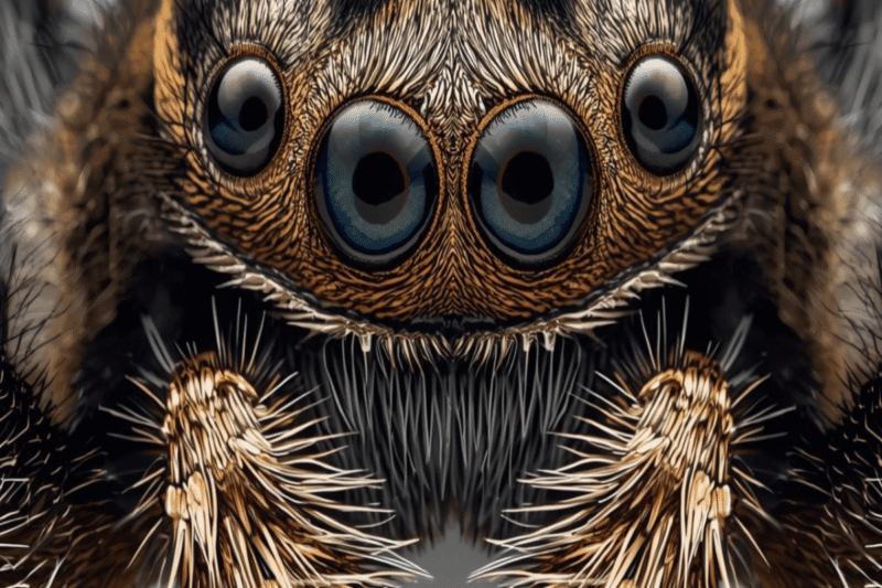 Jumping Spider Eyes Explained-Vision, Color & Facts