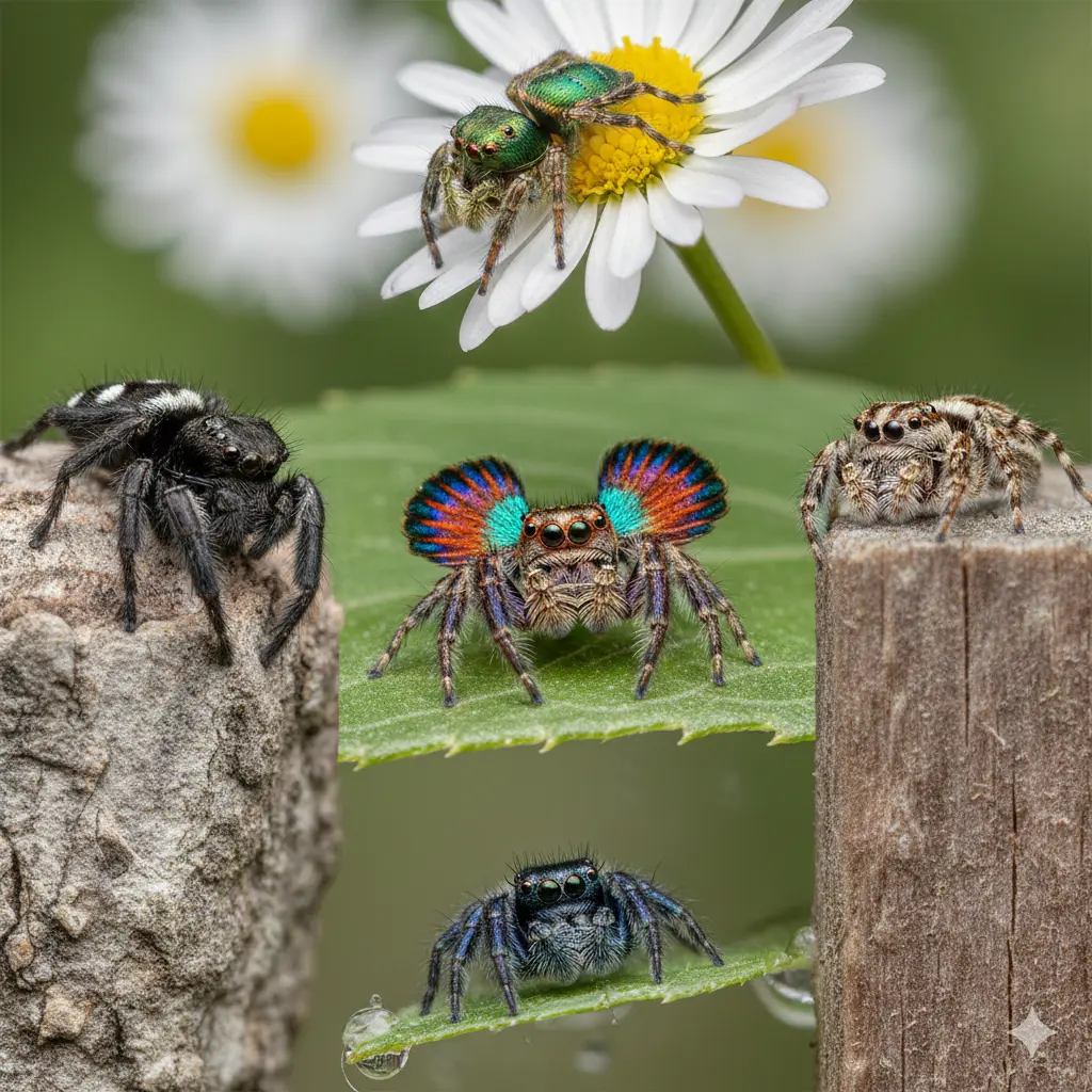 Jumping Spider Species Guide & Identification