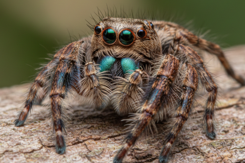 Biggest Jumping Spider Facts & Identification Guide