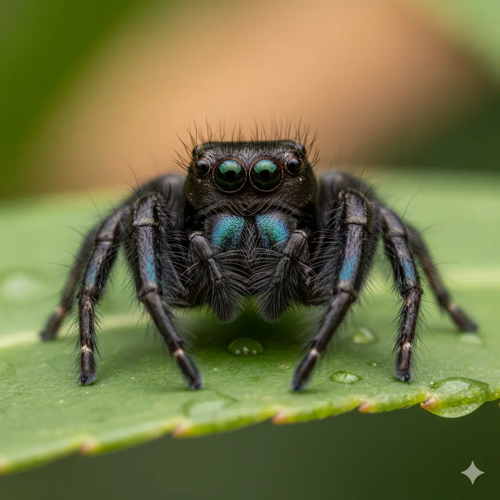 What Is a Black Jumping Spider