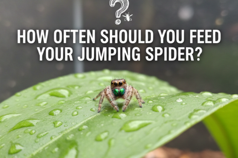 How Often Should You Feed Your Jumping Spider