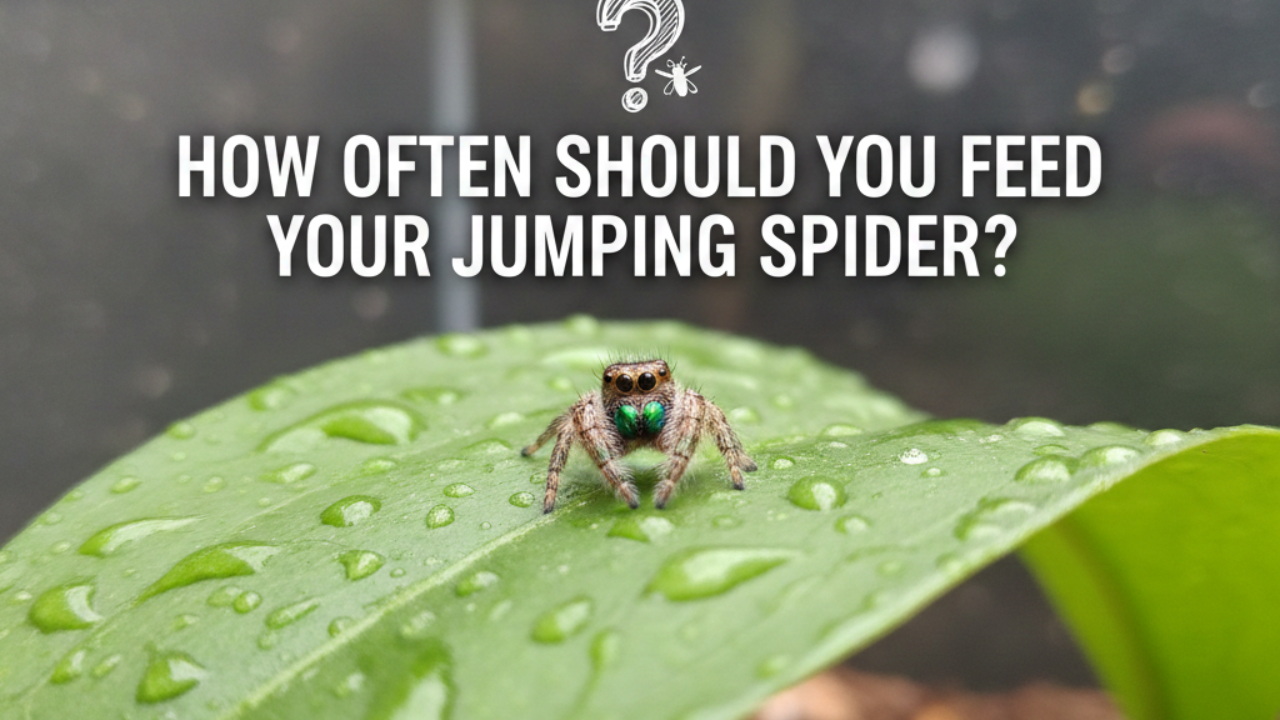 How Often Should You Feed Your Jumping Spider