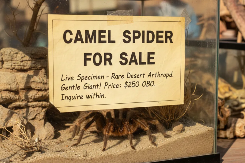 Camel Spider for Sale-Exotic Pets & Unique Arachnids