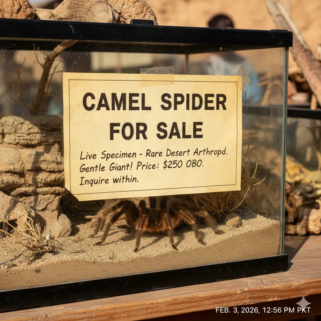 Camel Spider for Sale-Exotic Pets & Unique Arachnids