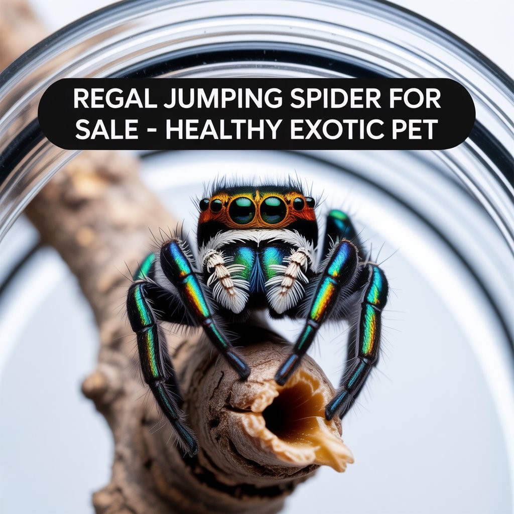 Regal Jumping Spider for Sale