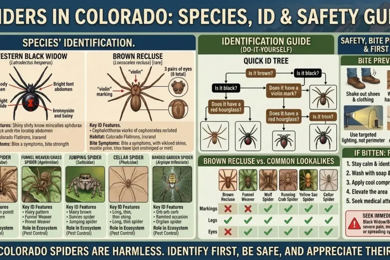 Spiders in Colorado: Species, ID & Safety Guide