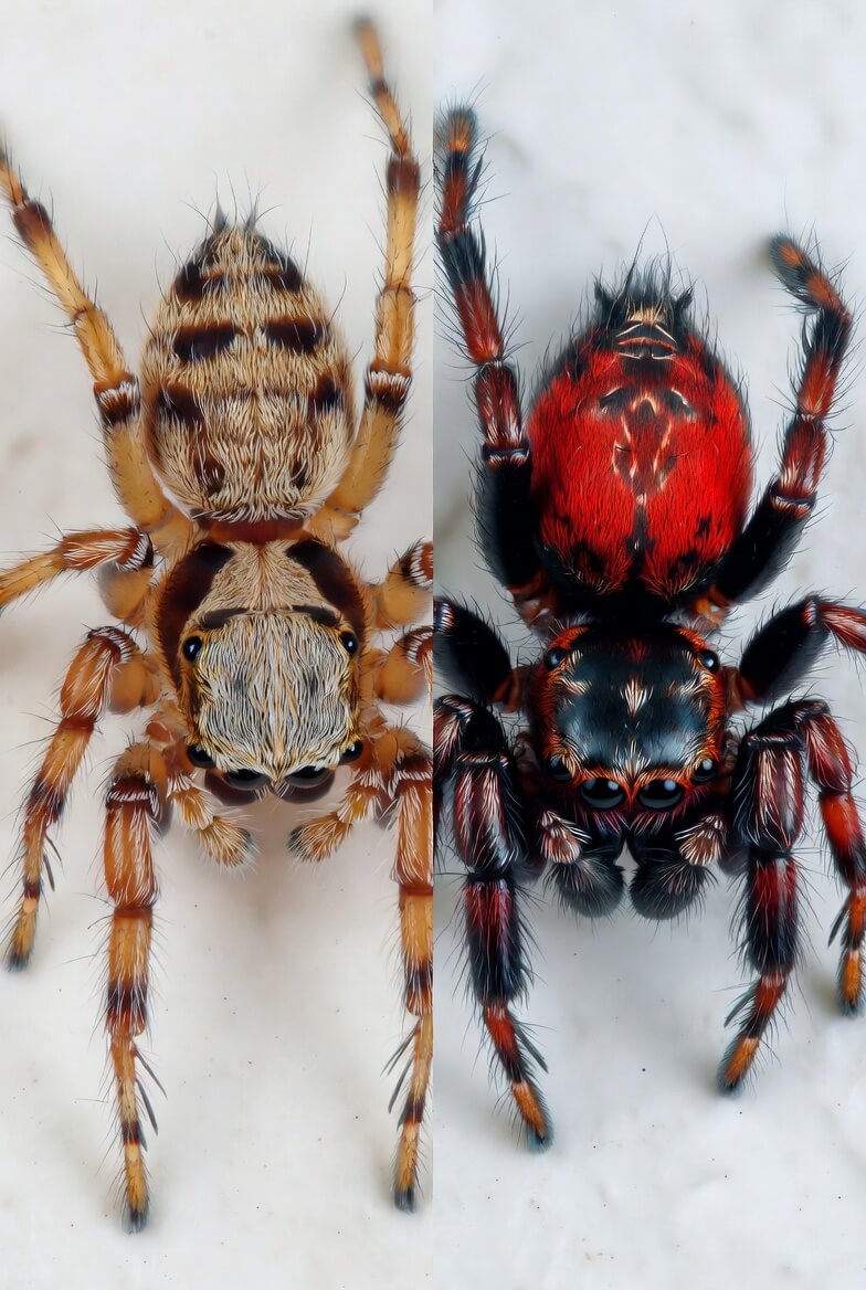 Pantropical vs Johnson Jumping Spider Guide