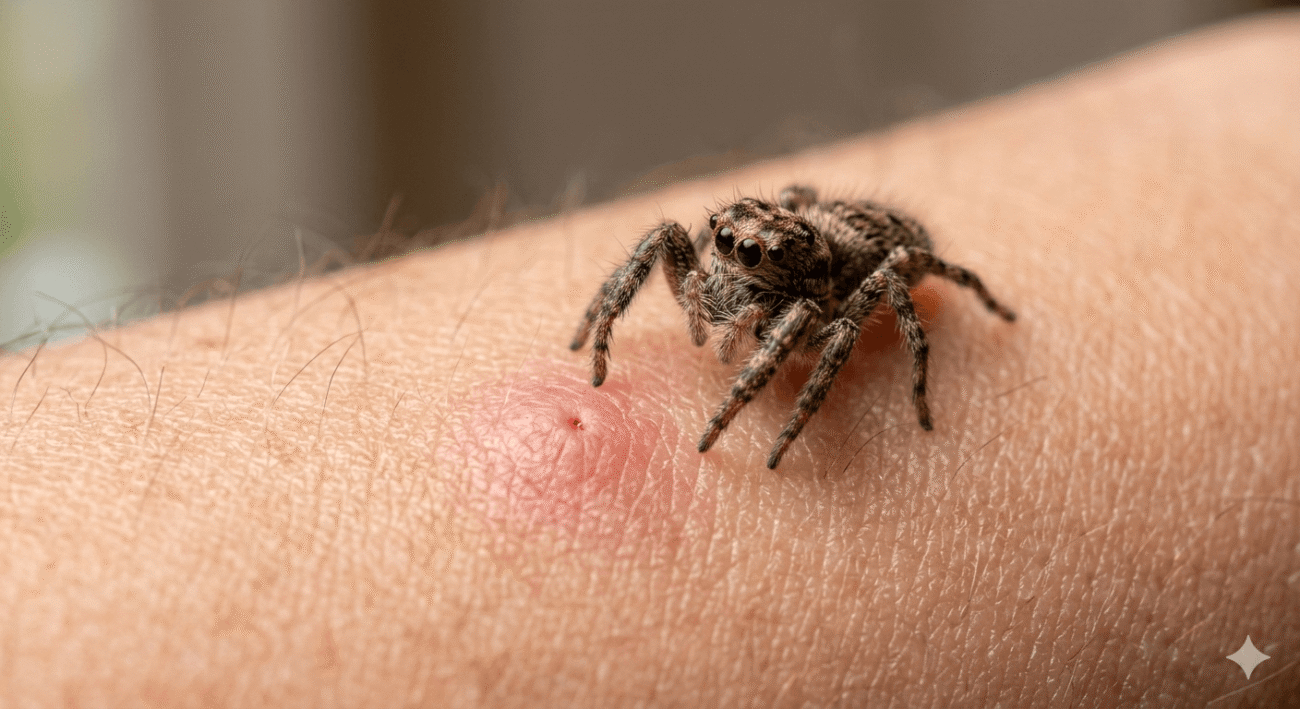 Bite From Jumping Spider: Symptoms & Treatment Guide