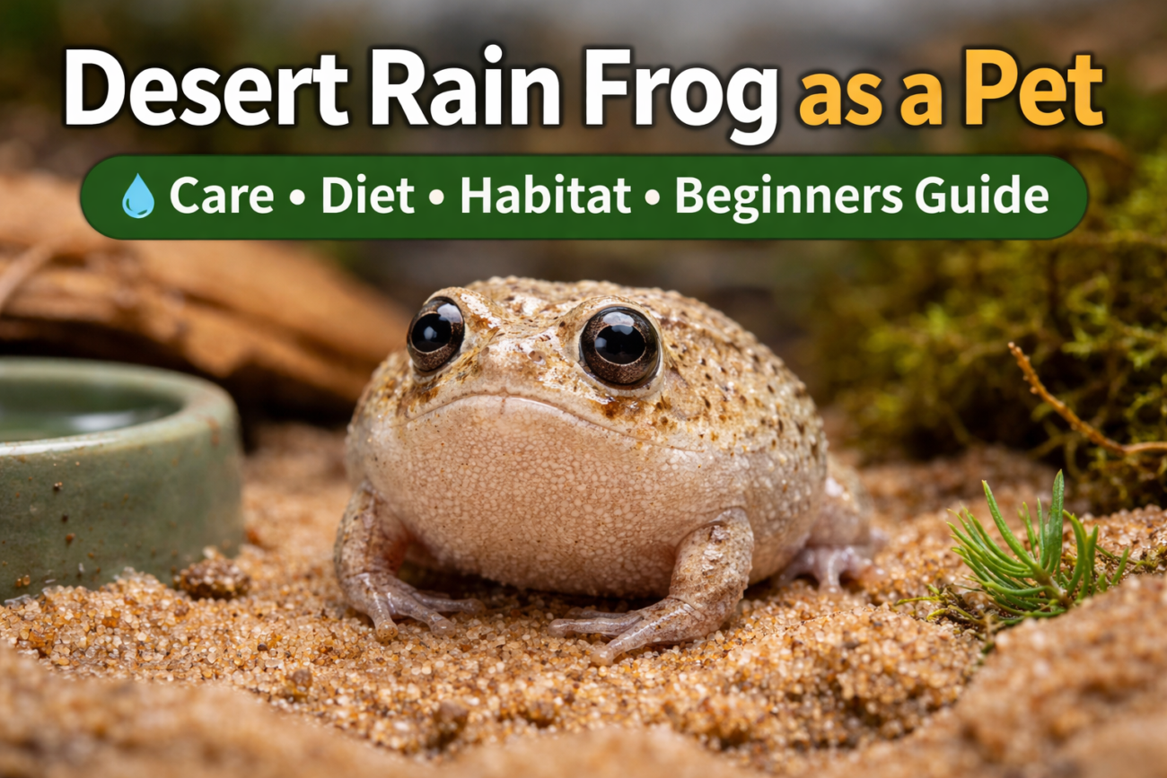 Desert Rain Frog as a Pet: Complete Care Guide for Beginners