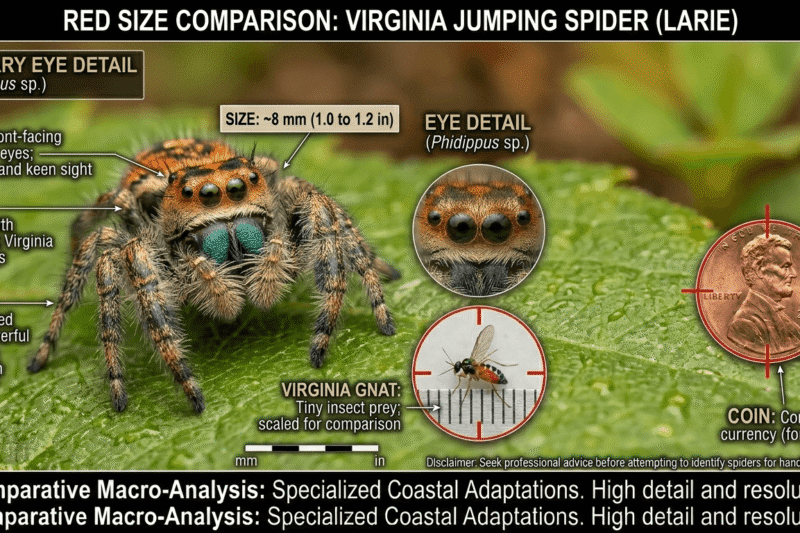 Jumping Spider in Virginia: Habitat & Facts Guide