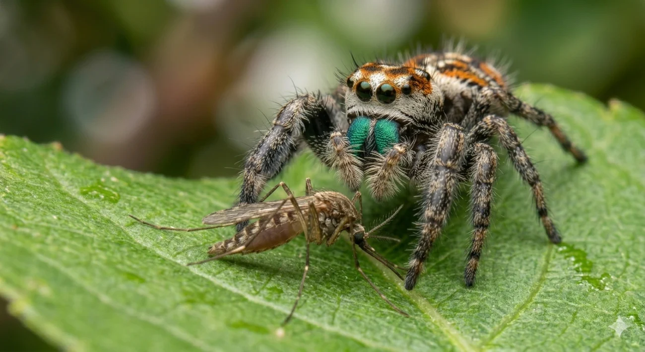 Can Jumping Spiders Eat Mosquitoes? Full Guide 2026