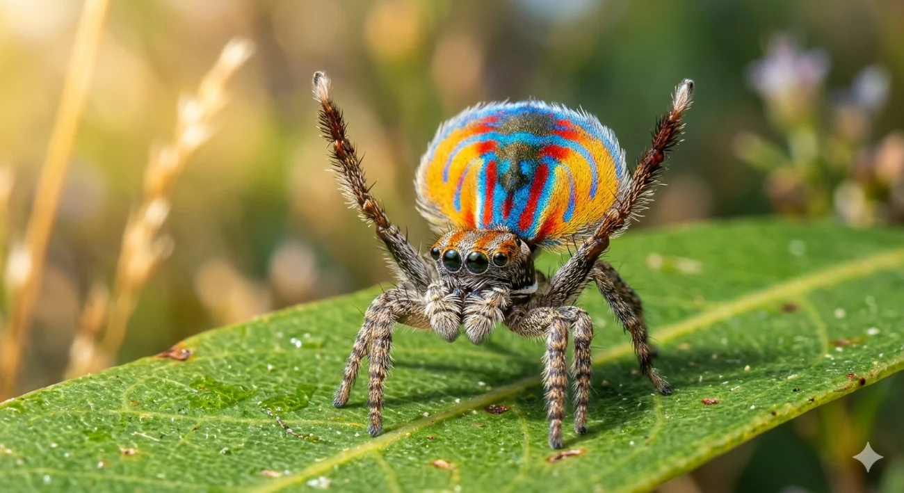 Peacock Spider Dance Explained | Facts & Behavior Guide