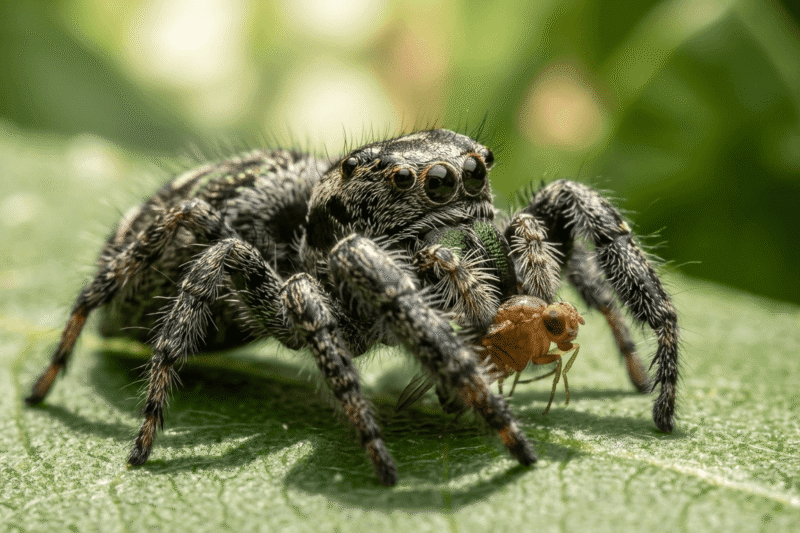 What Do Jumping Spiders Eat? Diet & Feeding Guide