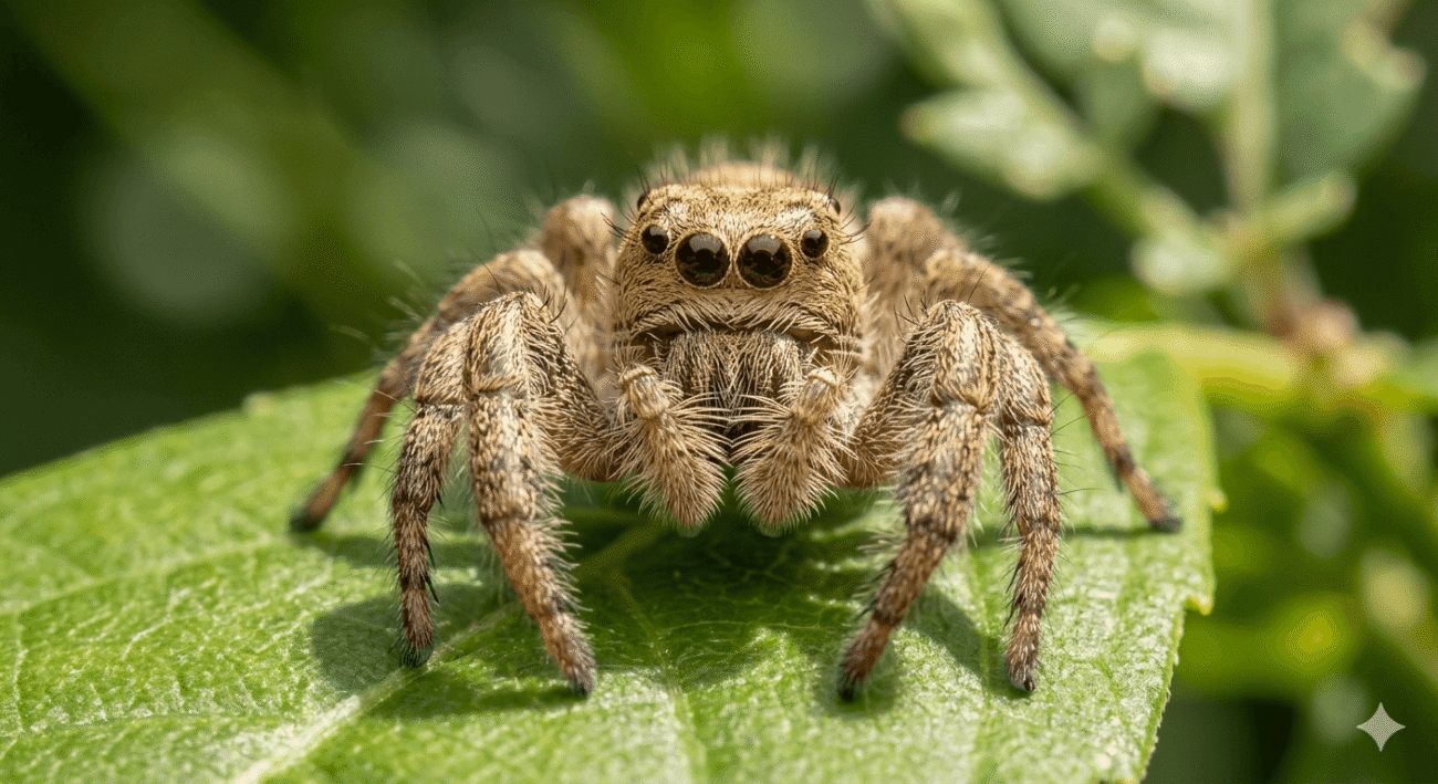 Tan Jumping Spider Care, Facts & Behavior Guide