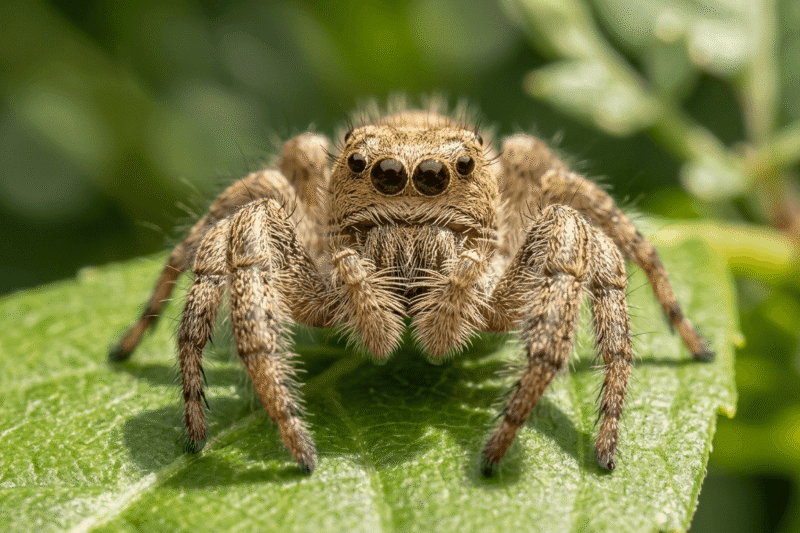 Tan Jumping Spider Care, Facts & Behavior Guide