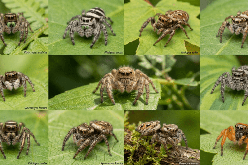 Types of Jumping Spiders: Species & Facts Guide