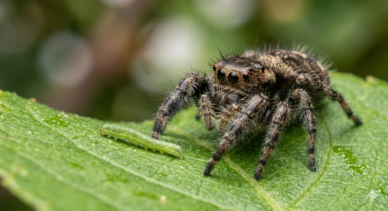 Can Jumping Spiders Eat Worms? Complete Guide