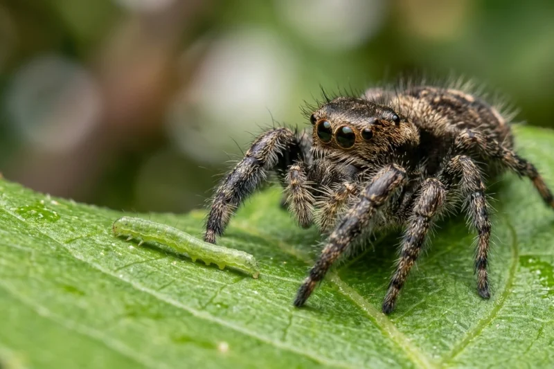 Can Jumping Spiders Eat Worms? Complete Guide